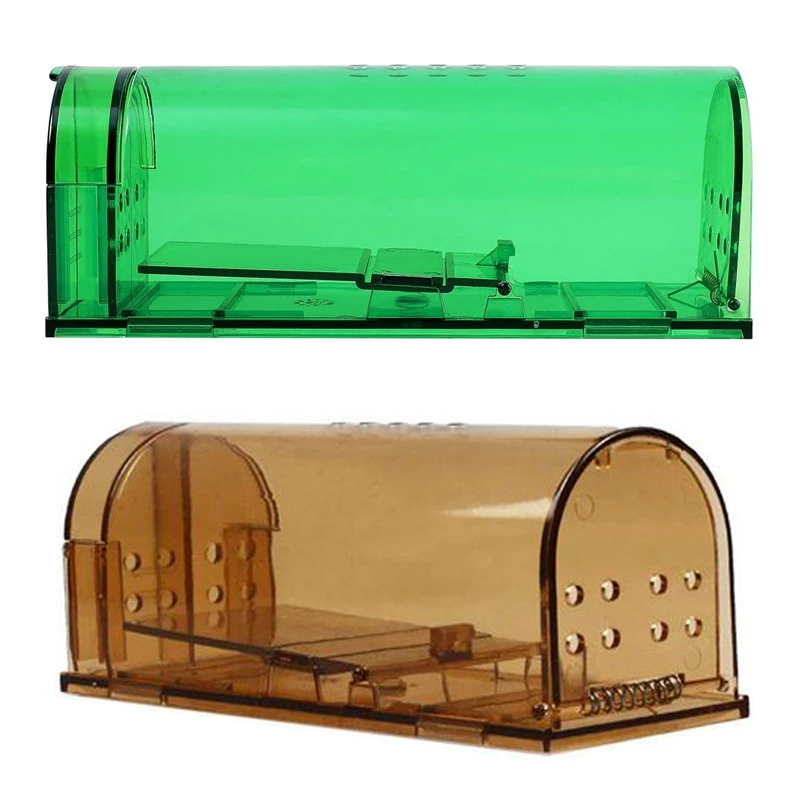 

Humane Mouse Trap Smart No Kill Mouse Trap Capture and Release Safe for Humans and Pets-2 Pack