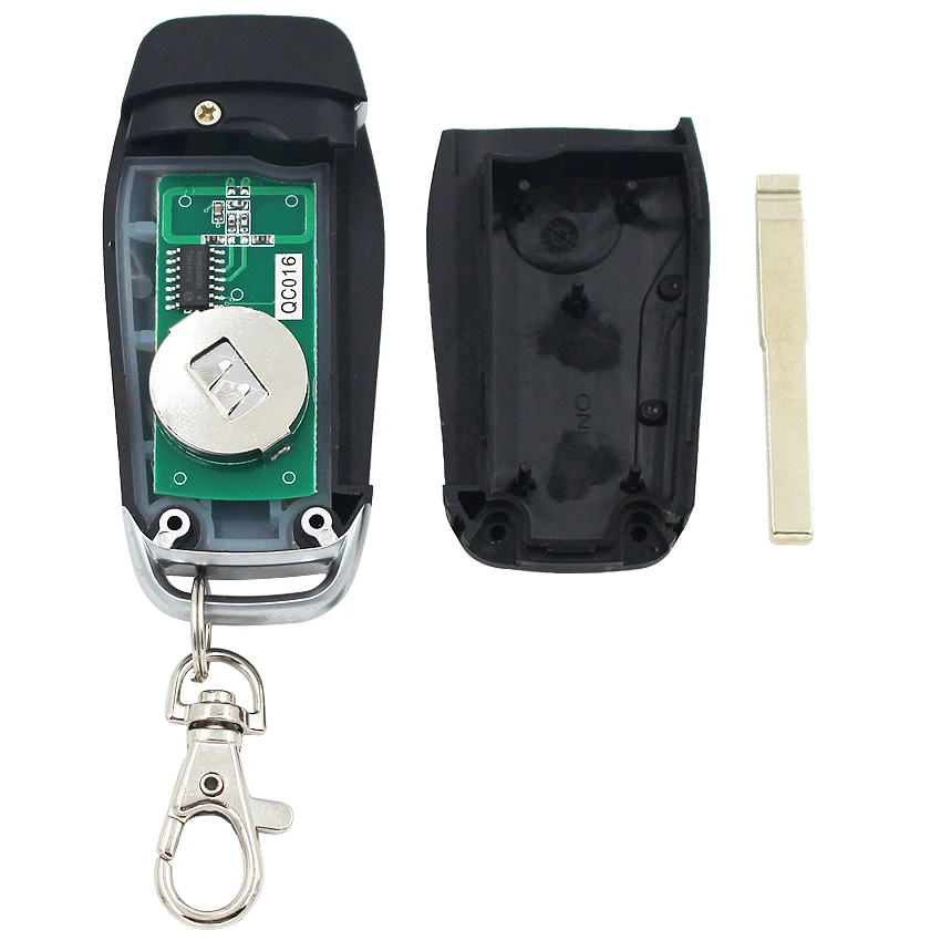 Новейшая модель модифицированный складной дистанционный ключ 4 + 1 Кнопка 433 МГц