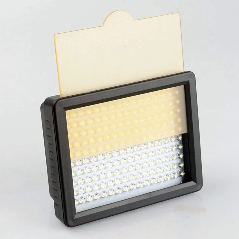 Топ 160 светодиодный светильник для видео портативная камера фото Панель с