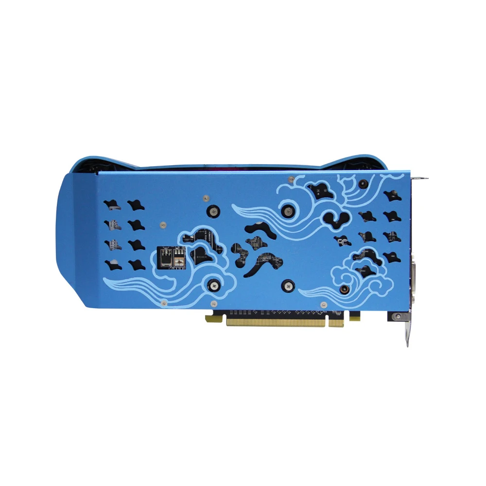 Yeston RX 580 2048SP-8GD5 MA графическая карта, видеокарта 20 8 ГБ/256bit/GDDR5 1284 МГц низкое энергопотребление GPU дыхательный свет