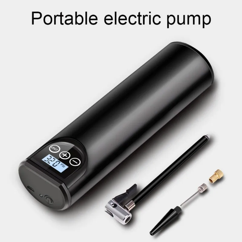 Online Bomba De Aire Recargable De 150PSI Para Inflar Neumáticos, Compresor Portátil Inalámbrico, Bomba De Llanta Para Coche, Balones Para Neumáticos De Bicicleta Y Coche