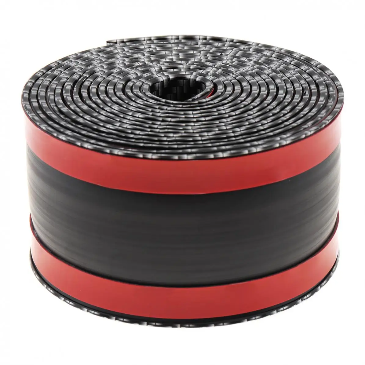 

DIY Universal PVC Carbon Fiber 250CM x 3CM Car Door Pedal Bumper Anti Collision / Friction Protection Stickers