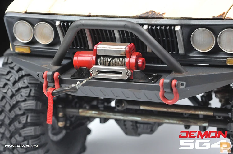 CROSS RC 1/10 комплект SG4 4X4 4WD DEMON Rock Scale гусеничный ABS жесткий корпус с металлическими осями спортивный Гусеничный