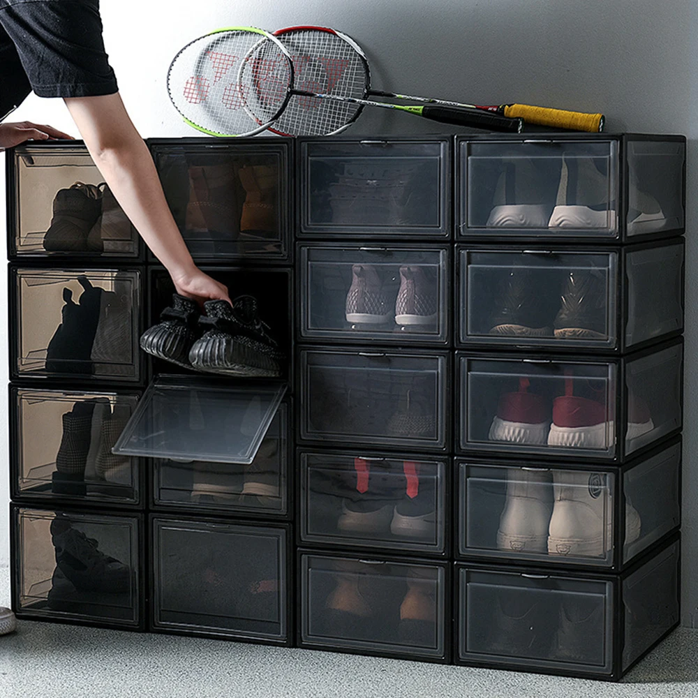 Ящик для хранения обуви прозрачный