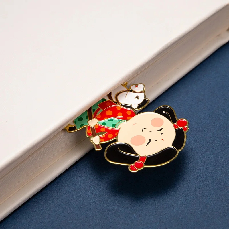 

Tang Xiaoxi Metal Copper Bookmark Chinese Style Small Gift Gift for Girlfriend