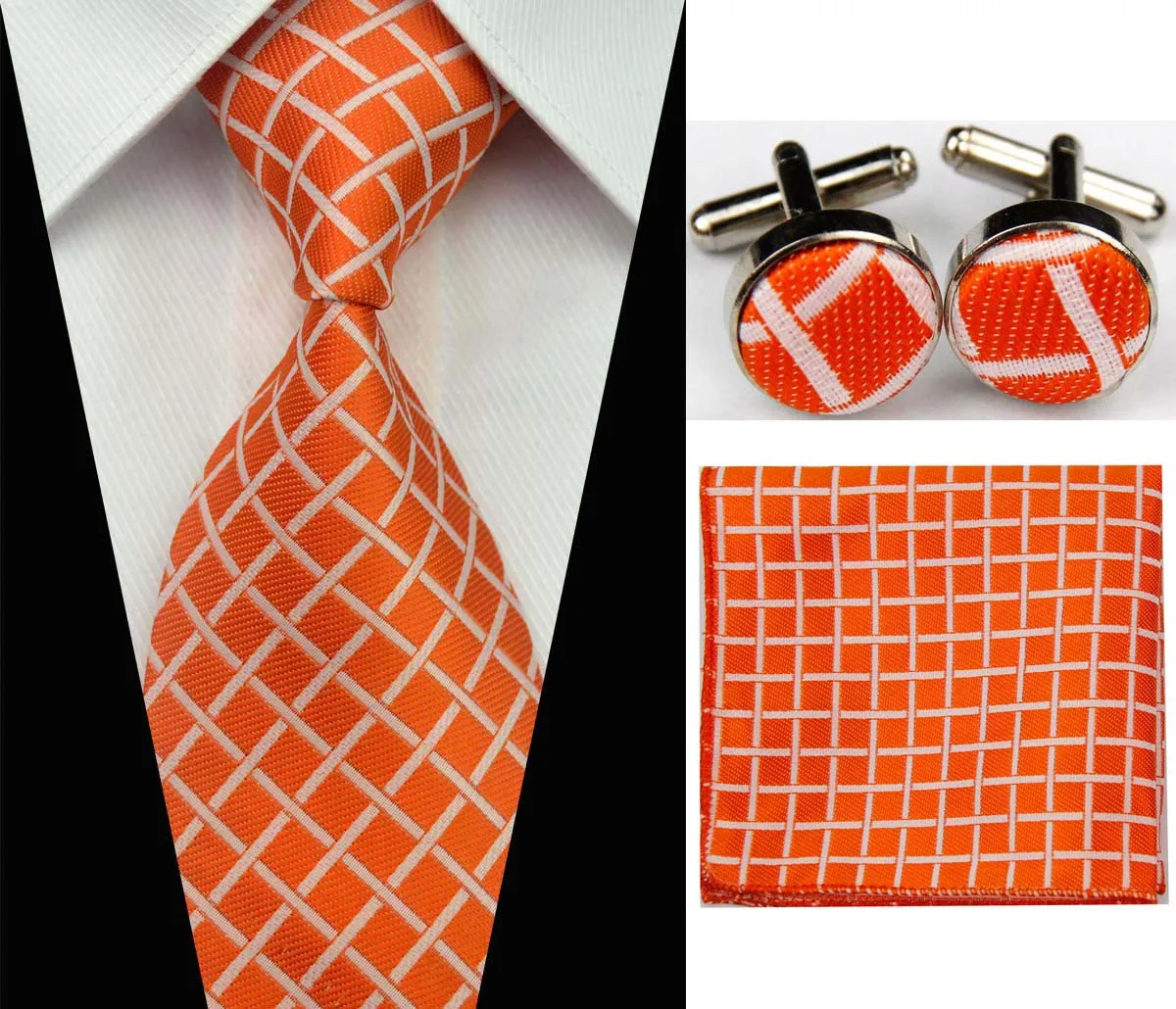 Мужской набор шелковых галстуков Gravatas мужские аксессуары галстуки для мужчин в