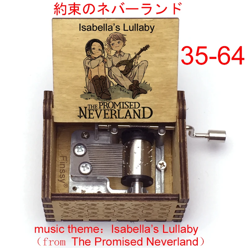 Музыкальная шкатулка Изабеллы колыбельные из аниме обетованный Невер