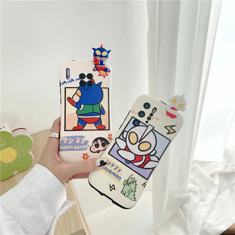 Милый 3D стерео с мультипликационным принтом Герой чехол для телефона Huawei P 30 40 Pro