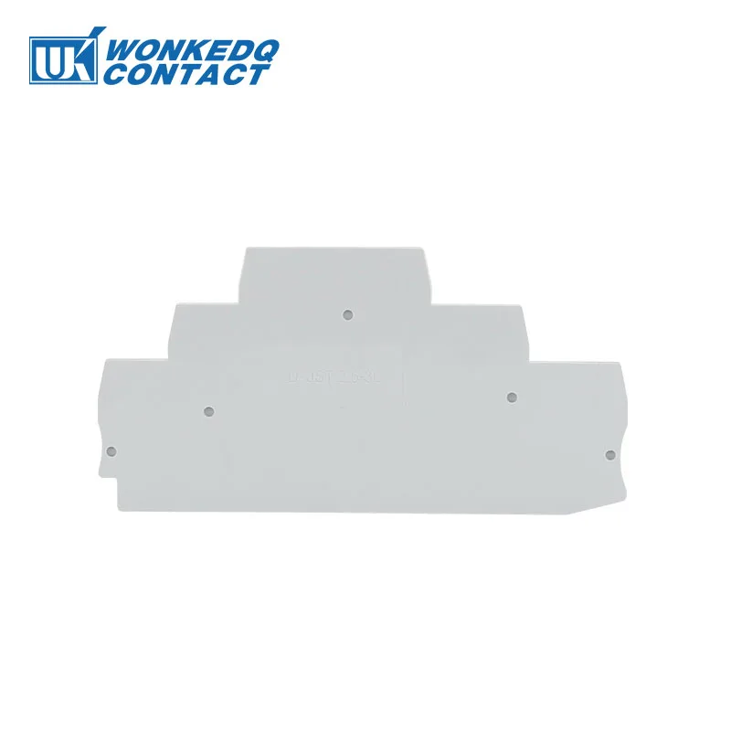 D-ST2.5-3L Концевая крышка серии Phoenix ST и PT на din-рейку клеммные блоки Концевая крышка 99x51x2,2 мм