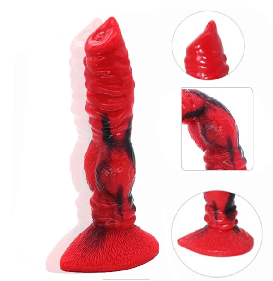 

europe and the United States hot style strange shape new dog dildo adult-novelty orgasm female sex toy products male anal plug i