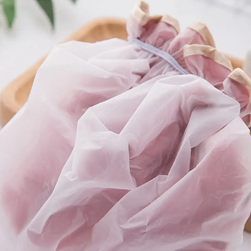 Waterproof Women Shower Cap Satin Beanie Hair Bonnet Bath Accessories Shampoo Multiple Caps Bathroom Set Dust-proof U3 | Дом и сад