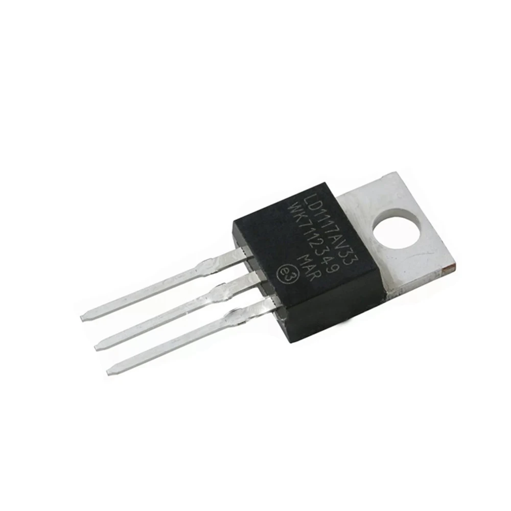 

10 шт./лот LD1117V33 TO-220 LD1117 3,3 LD1117AV33