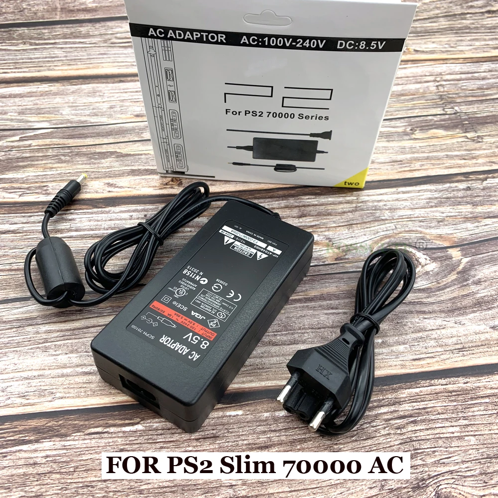 

New EU Plug AC Power Adapter for Sony Playstation 2 PS2 70000