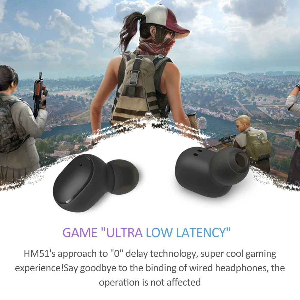 E6S TWS Bluetooth-compatible 5.0 Headset Mini Wireless Earphones Sports Stereo Earphone With Mic For IPhone Samsung IOS Android |