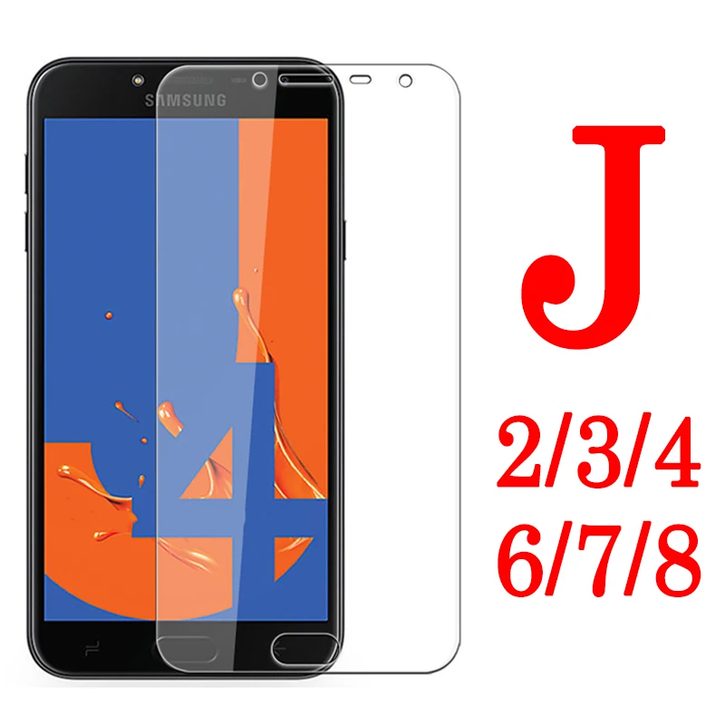 J 6 Защитное стекло для samsung j8 j6 j4 j2 j7 j3 2018 j 2 3 4 7 8 Plus galaxy 6j 4j 8j защита экрана защитный