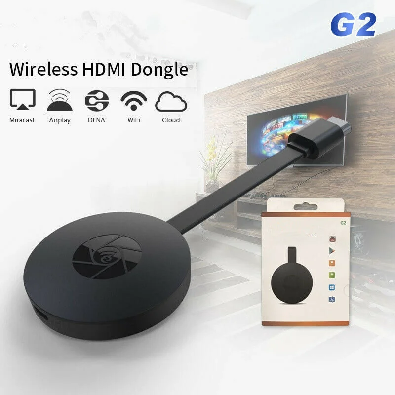 ТВ-флешка MiraScreen G2 Wwifi HDMI-совместимый ключ приемник 2 4G Wifi 1080P адаптер с Miracast Airplay DLNA