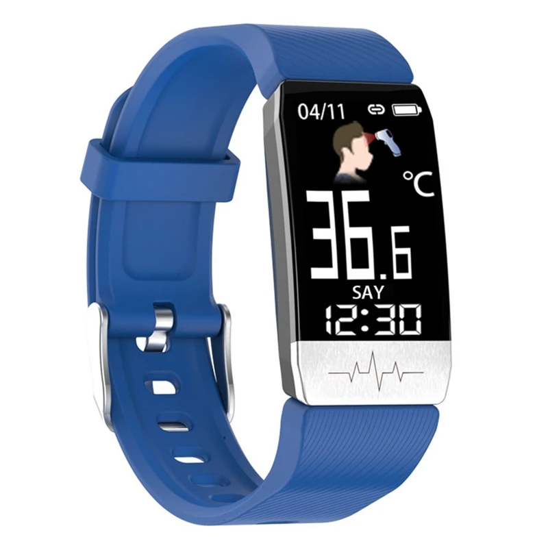 

Intelligent wristband, heart rate and temperature monitor, real-time sleep detector, fitness watch