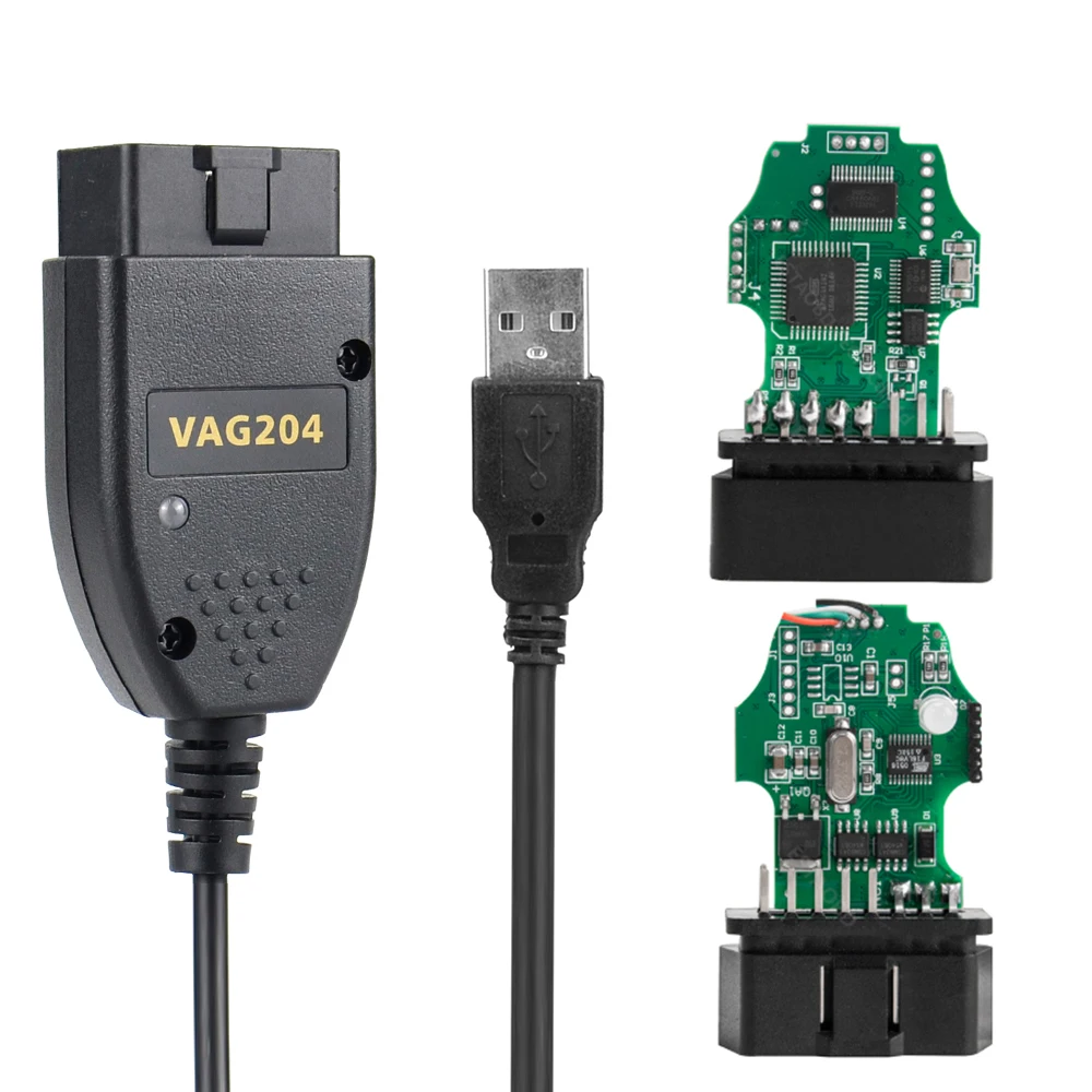Горячая Распродажа VAG COM 20.4.2 VAGCOM 20.12.0 HEX V2 шестигранный кабель для VW AUDI Skoda Seat ATMEGA162 +