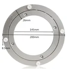 2014 см тяжелый алюминиевый вращающийся подшипник Проигрыватель поворотный стол круглый поворотный тарелка для торта украшения общественного питания