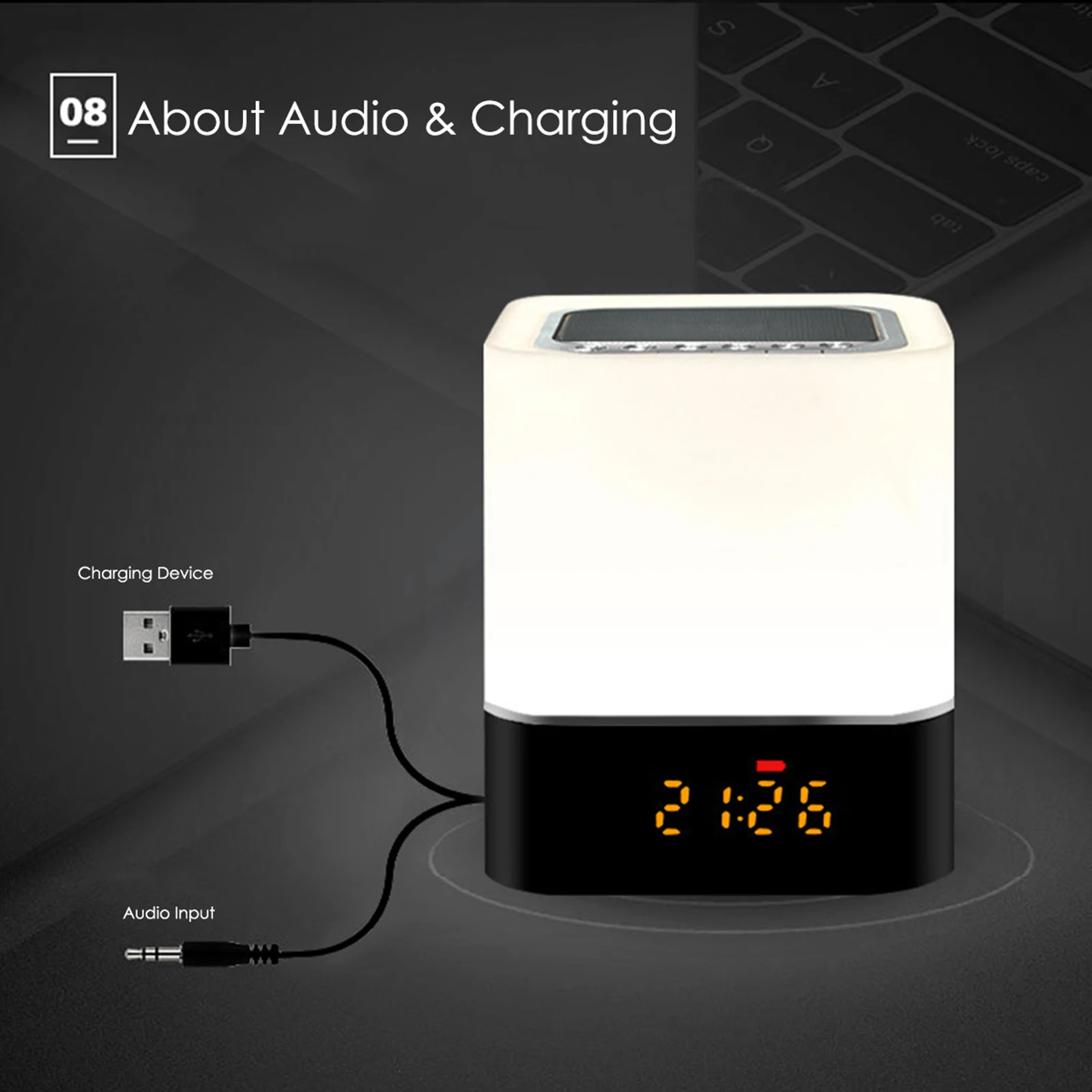 Bluetooth колонка Беспроводная мини s USB сабвуфер стерео музыкальный плеер 7 цветов