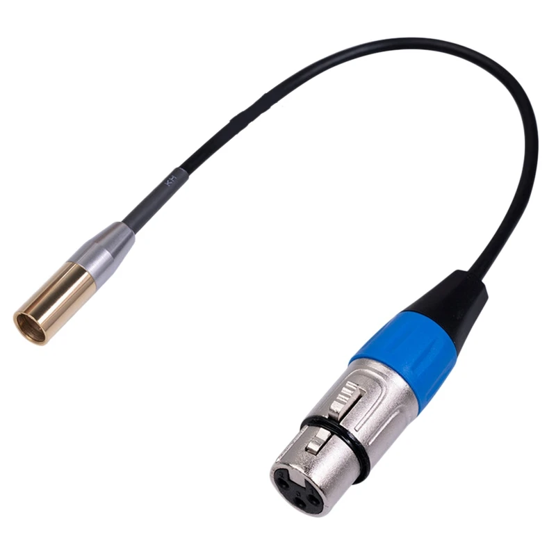 

REXLIS 1FT Mini XLR Male to XLR Female Adapter Cable, 3-Pin Mini XLR to XLR Video Cable, for BMPCC 4K BMPCC 6K Sony Canon Camera