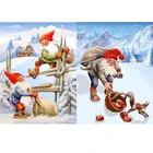 3D Алмазная картина 5D с Санта Клаусом, Рождественская полная круглая картина для стразы, вышивка стразами, домашний декор