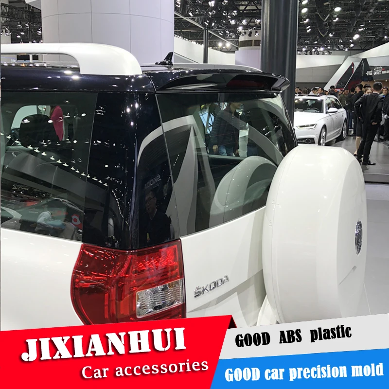 Спойлер для Skoda Yeti 2015 2018 спойлер из АБС пластика цветной задний крыла