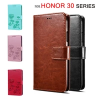 flip case forhuawei honor 30 30s premium leather case for huawei honor 30 pro pro plus wallet phone pouch cover funda capas