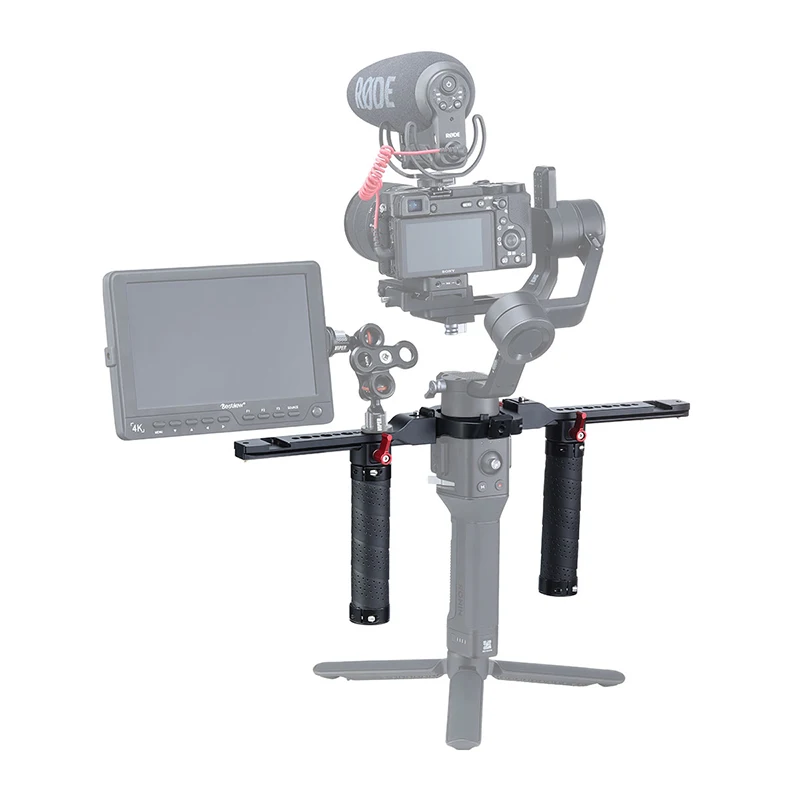 UURig DH13 2 в 1 Верхняя ручка двойная ручка для Dji Ronin S SC Регулируемый Удобный слинг