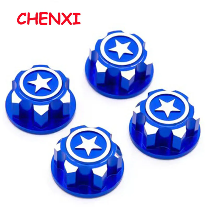 4 шт rc автомобиль алюминий 17 мм ш