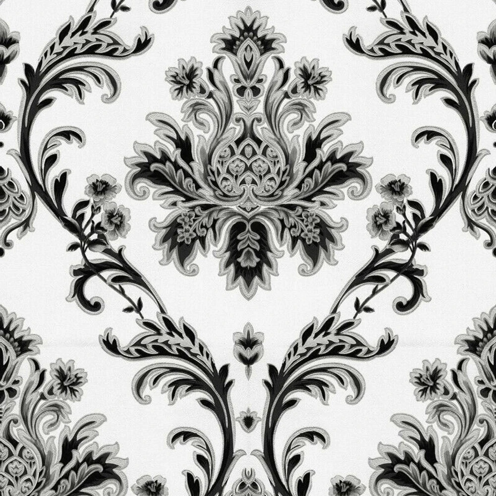 Кухонная настенная наклейка фон для телевизора Дамаск европейский стиль