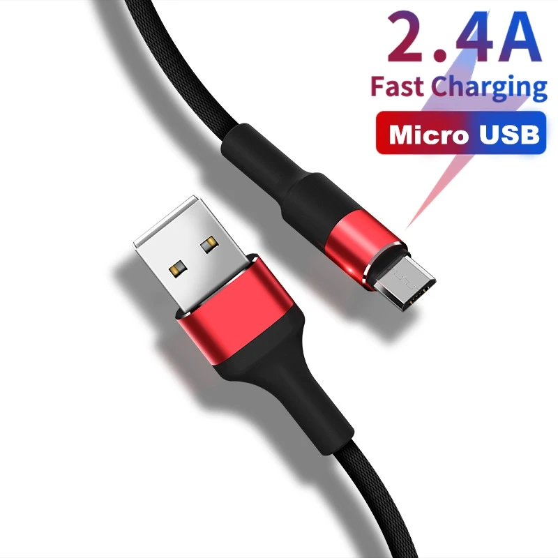 Micro USB кабель Быстрая зарядка для Redmi Xiaomi Note 5 Pro Android передачи данных мобильного