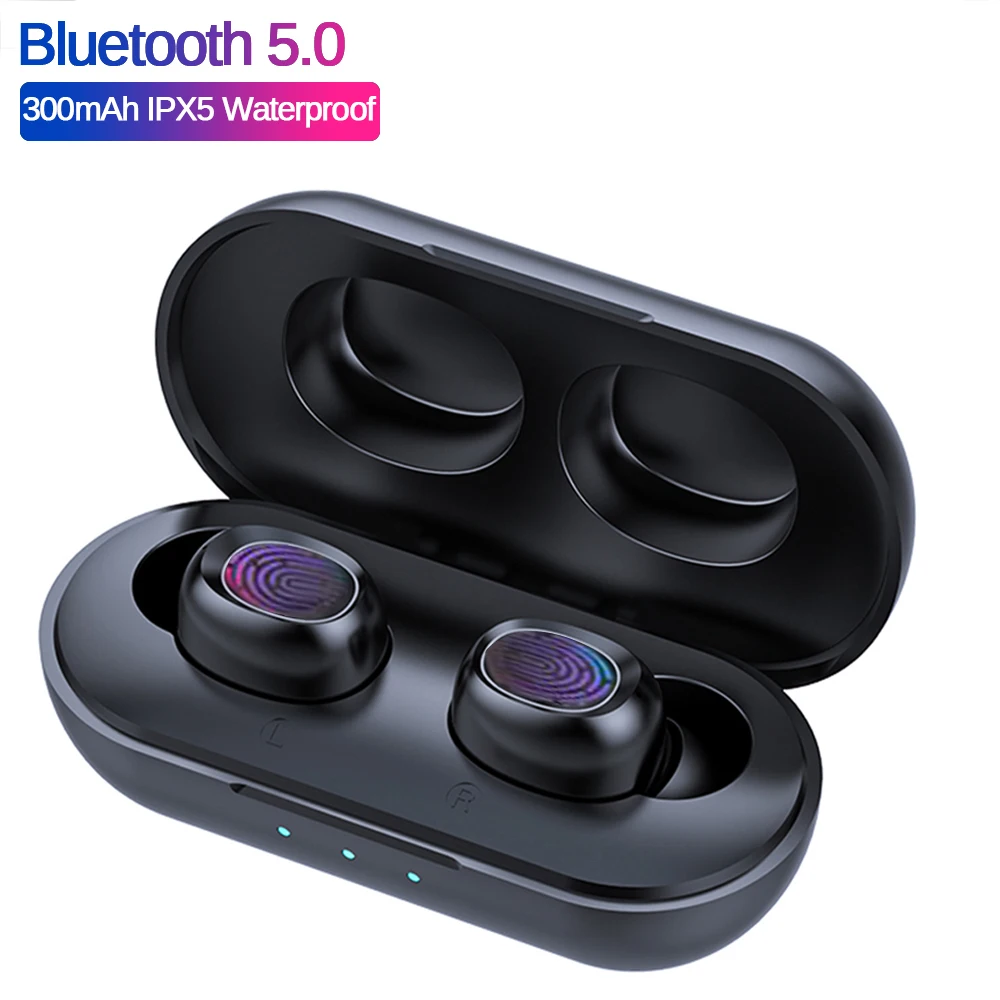 B5 TWS Bluetooth беспроводные наушники HIfi 6D стерео с сенсорным управлением 5 0