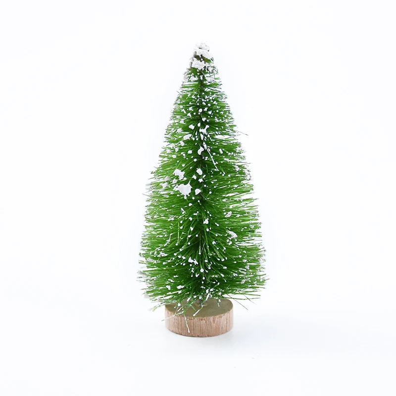 green 10 шт. DIY рождественская елка подарки на год детские игрушки искусственное дерево настенные подвесные украшения Рождественское украшение для дома и свадьбы - Цвет: green