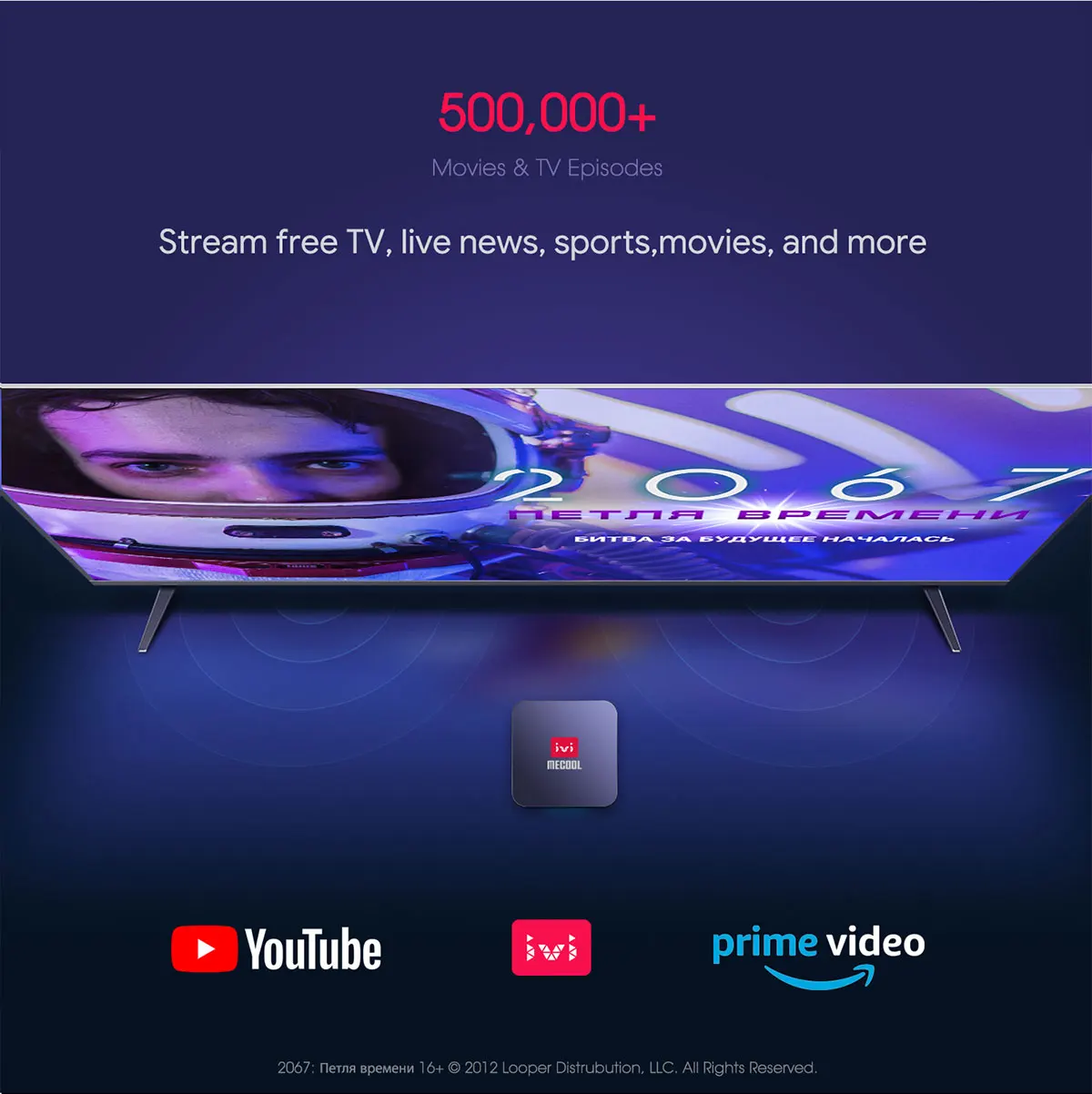 Smart TV Box Android 10 Mecool X ivi KM9 PRO 2 Гб 16 Wifi 4K Премиум медиаплеер Youtube Prime Video S905X2 ATV TVBox |