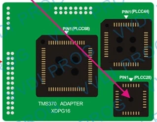 Адаптер Xhorse VVDI Prog TMS370 (PLCC28 PLCC44 PLCC68)|Программаторы с автоповтором| |