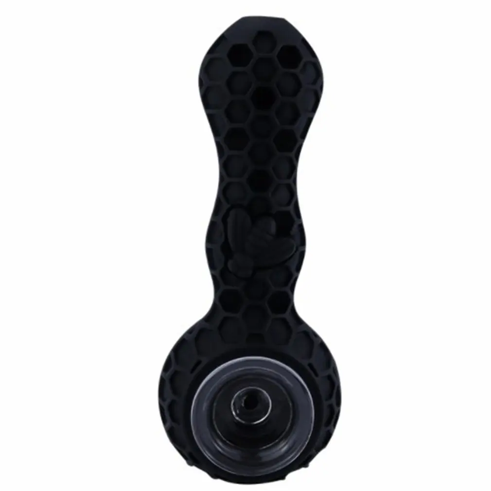 

Портативные креативные внутренние и наружные силиконовые инструменты для меда, пчелиные трубки, стеклянные чаши, портативные трубки