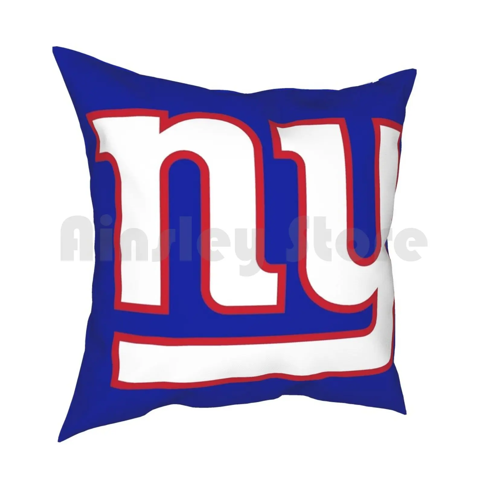 Гигантская подушка для американского футбола Нью-Йорка мягкий чехол с рисунком