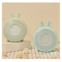 night light led sweet time bunny mood lamp display time with alarm function cute shape usb rechargeable bunny bar desk lamp