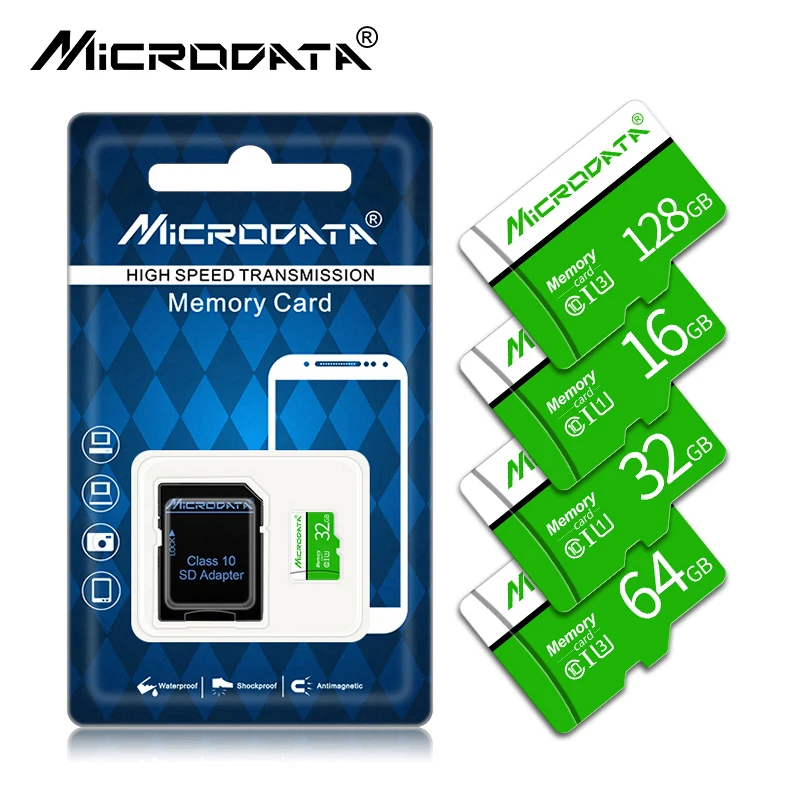 Высокоскоростная карта памяти 4 ГБ 8 16 256 128 Гб 64 32 Micro sd класса 10 | Компьютеры и офис