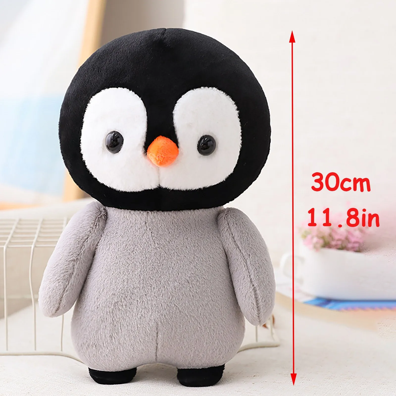 

Cute Penguin Cosplay Dress Up Plush Soft Baby Pillow Toys Stuffed Doll Rompecabezas Squishpillow Plush Animal Birthday Gift