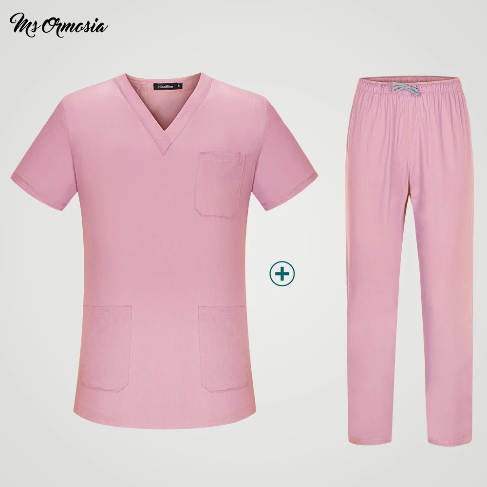 

Набор Женский хлопковый с коротким рукавом и V-образным вырезом