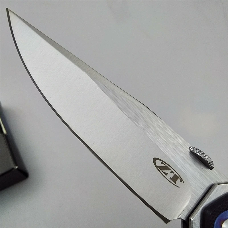 EDC Открытый инструмент ZT0640 шарикоподшипник складной нож CPM20CV лезвие Флиппер тактические карманные ножи кемпинг охотничий нож выживания