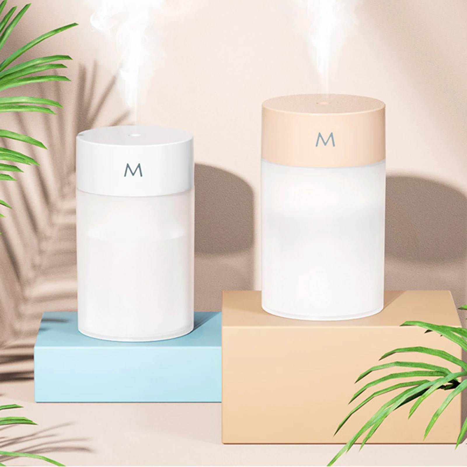 

260ML Humidifier Aroma Diffuser Cool Mist Mute Car Home Bedroom Office Portable Mini Humidifier USB Mist Sprayer