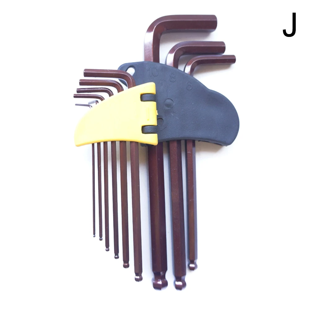 L образный гаечный ключ с длинными ручками шестигранный Набор шестигранных