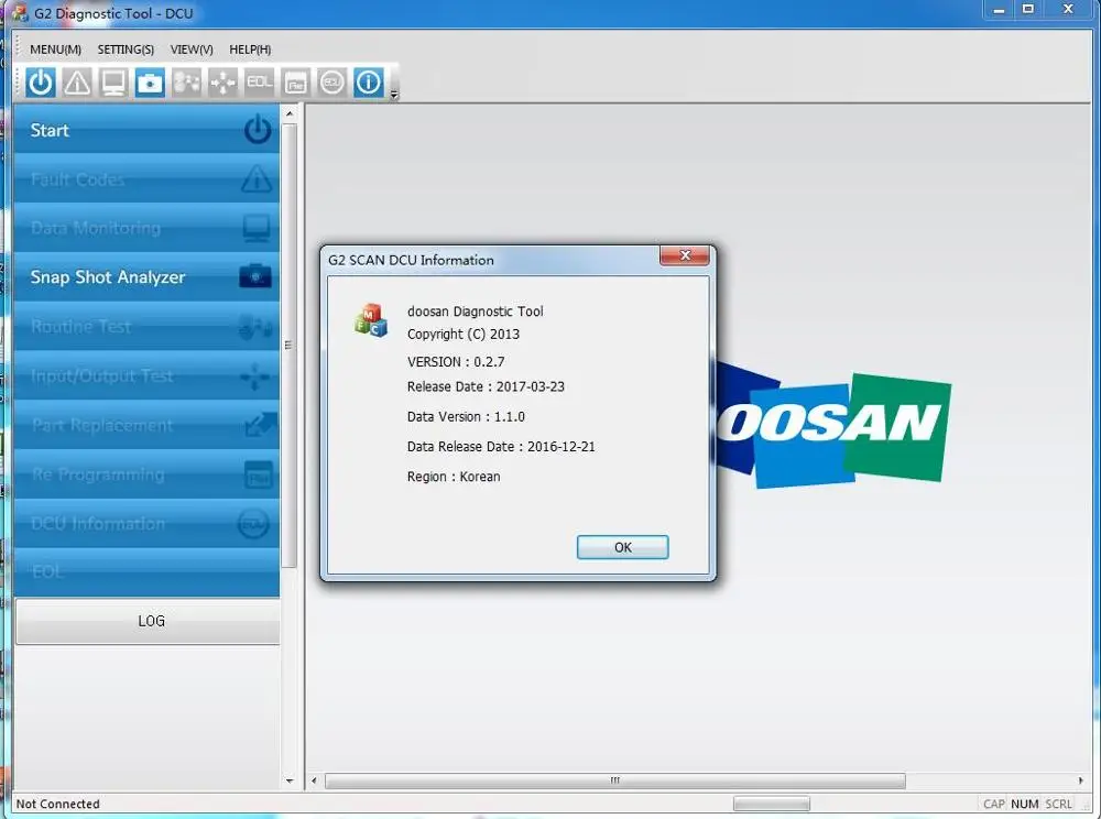 Doosan диагностический инструмент DDT SCR + DPF G2 SCAN DCU ECU посылка разблокированный