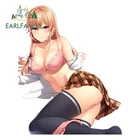 Супер сексуальная девушка EARLFAMILY 13 см Shokugeki no Souma Anime Nakiri Erina Rear JDM Автомобильная наклейка для ралли
