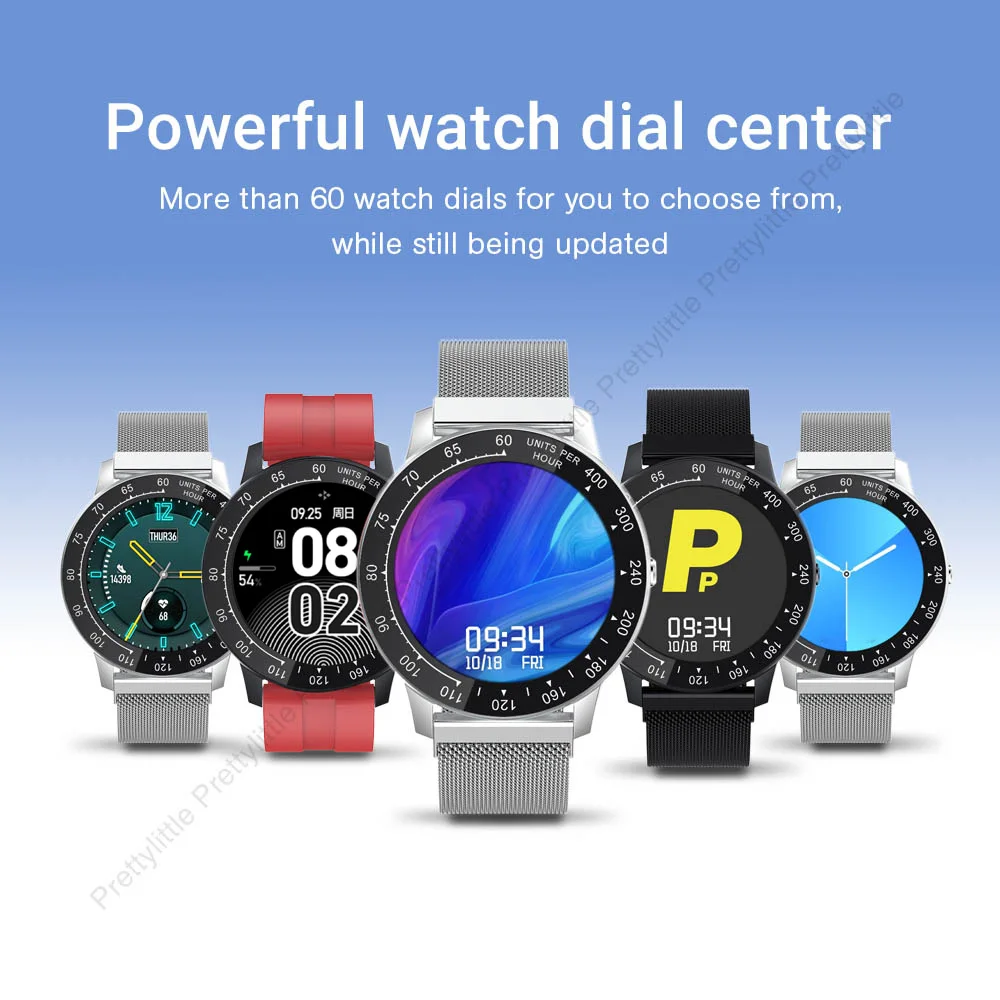 

New Ph30 Smart Watch Men Women Custom Dial Round full touch screen 1.3 Inch IP68 Waterproof SmartWatch for Android IOS Phone