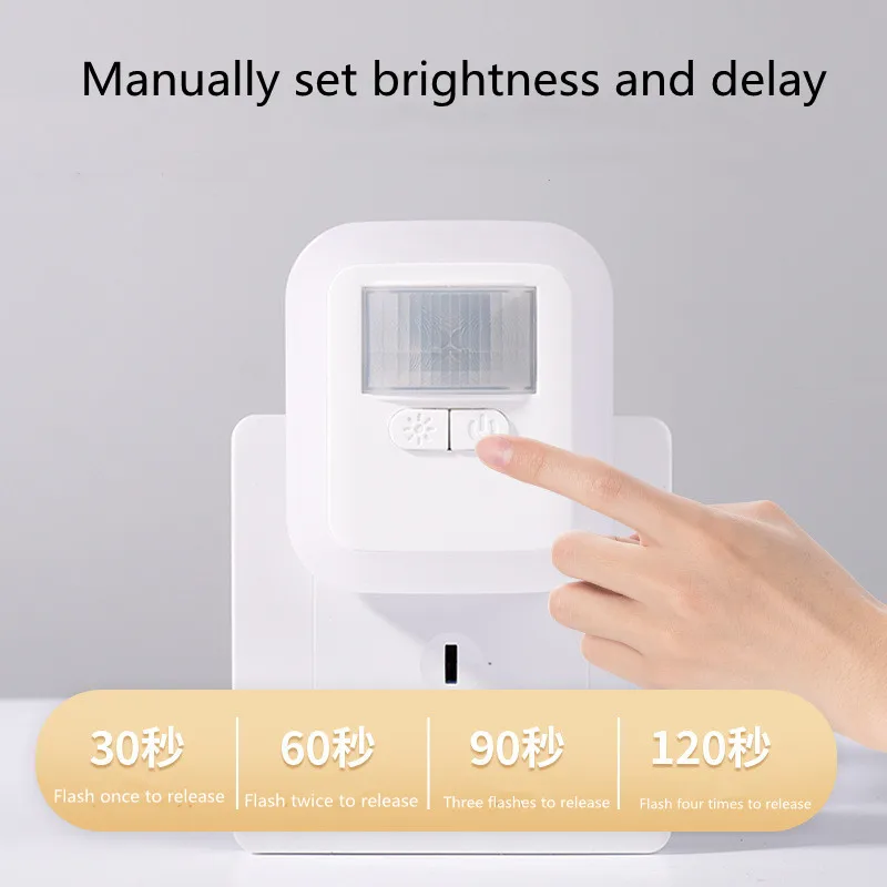 

Christmas Gift for Kids Led Night Light Motion Sensor Light Bedroom Decor Lamp Home Staircase Closet Aisle Decorative Night Lamp