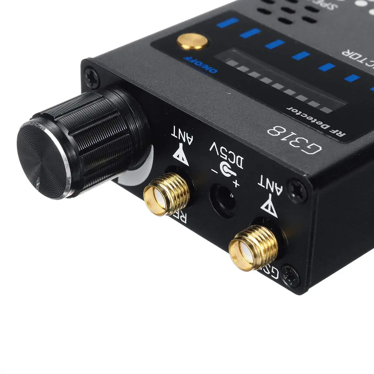 G318A двойная антенна Черный Многофункциональный gps детектор GSM аудио ошибка искатель РЧ-трекер РЧ детектор анти-подслушивания Анти-шпион